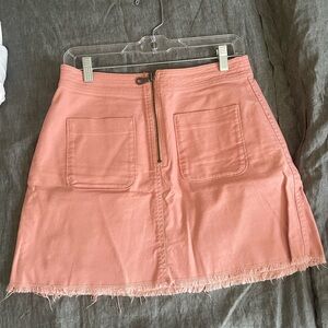 Madewell Coral Skirt